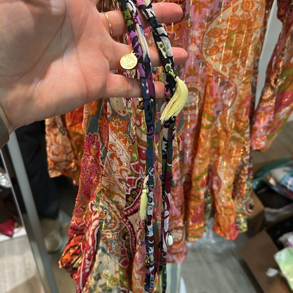 Paisley Multicolor Long Sleeve Dress - Picture 5 of 10